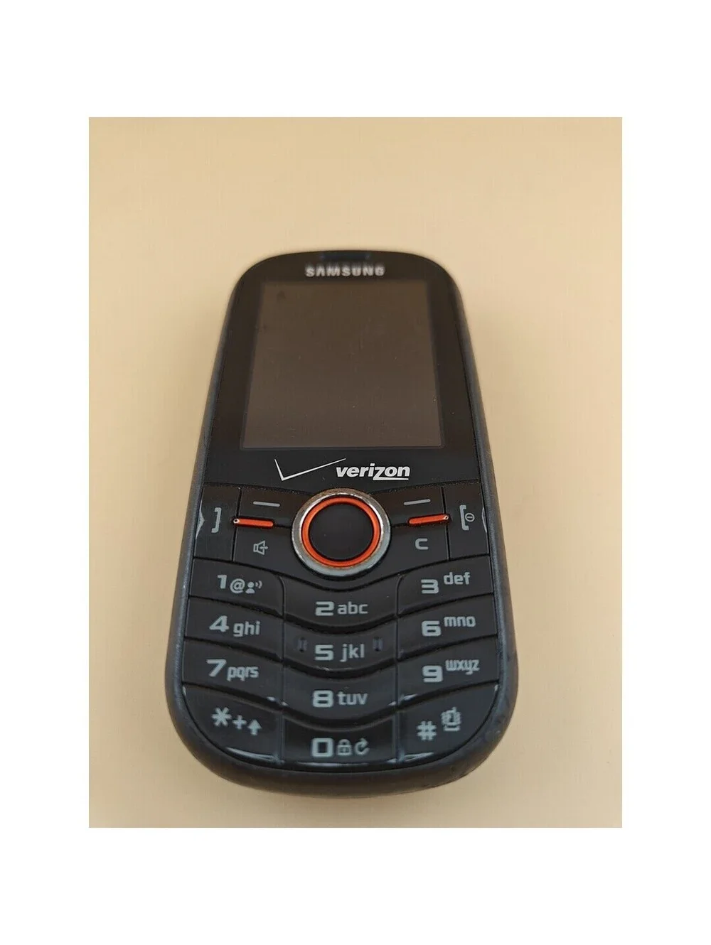 Samsung Intensity SCH-U450 Verizon QWERTY Slider Phone Black Used No Charger